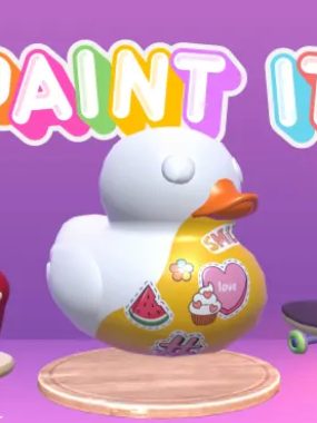 【儿童绘画】switch游戏《涂漆 Paint It》英文版nsp下载+诡异背包DLC